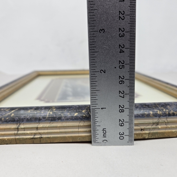 Bourdo Native American Snow Woman Of The Forest Deer  Matte & Framed Blues White - Picture 10 of 10